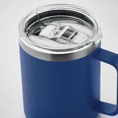 Vue Gobelet double paroi 300 ml - Inari de couleur bleu| Krokrodeal