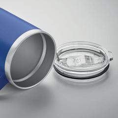 Vue Gobelet double paroi 300 ml - Inari de couleur bleu| Krokrodeal