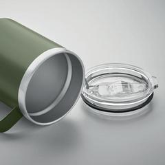 Vue Gobelet double paroi 300 ml - Inari de couleur vert| Krokrodeal