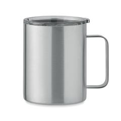 Vue Gobelet double paroi 300 ml - Inari de couleur gris| Krokrodeal