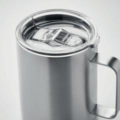 Vue Gobelet double paroi 300 ml - Inari de couleur gris| Krokrodeal