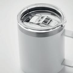 Vue Gobelet double paroi 300 ml - Inari de couleur blanc| Krokrodeal