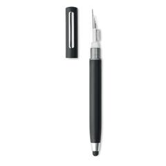 Vue Stylo stylet set de nettoyage - Cleanpen de couleur noir| Krokrodeal