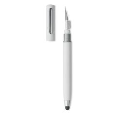 Vue Stylo stylet set de nettoyage - Cleanpen de couleur blanc| Krokrodeal