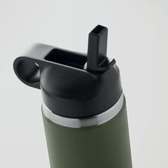 Vue Bouteille à double paroi 500 ml - Ivalo de couleur vert| Krokrodeal