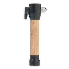 Vue Marteau d'urgence 3 en 1 - Lustre de couleur marron| Krokrodeal