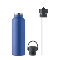Vue Bouteille double paroi 700 ml - Boali de couleur bleu| Krokrodeal