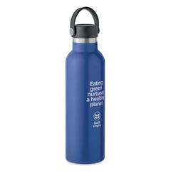 Vue Bouteille double paroi 700 ml - Boali de couleur bleu| Krokrodeal