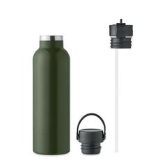 Vue Bouteille double paroi 700 ml - Boali de couleur vert| Krokrodeal