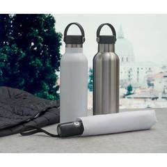 Vue Bouteille double paroi 700 ml - Boali de couleur blanc| Krokrodeal