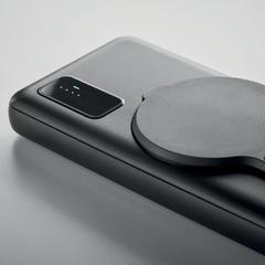 Vue Powerbank et chargeur sans fil - Charge up de couleur noir| Krokrodeal