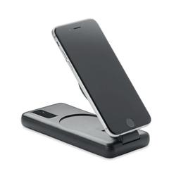 Vue Powerbank et chargeur sans fil - Charge up de couleur noir| Krokrodeal