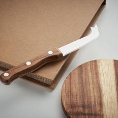 Vue Plateau à fromage en acacia - Ostur de couleur marron| Krokrodeal