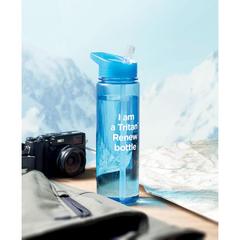Vue Bouteille Tritan Renew™ 650 ml - Bay de couleur bleu| Krokrodeal