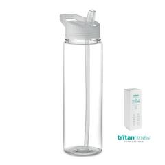 Vue Bouteille Tritan Renew™ 650 ml - Bay de couleur blanc| Krokrodeal