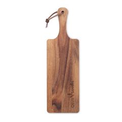 Vue Planche de service en acacia - Cibo de couleur marron| Krokrodeal