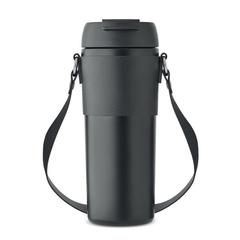 Vue Gobelet double paroi 700 ml - Aira de couleur noir| Krokrodeal