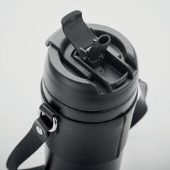 Vue Gobelet double paroi 700 ml - Aira de couleur noir| Krokrodeal