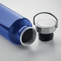 Vue Bouteille en alu recyclé 500ml - Albo de couleur bleu| Krokrodeal
