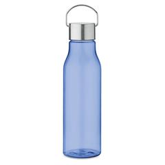 Vue Bouteille en RPET 600 ml - Vernal de couleur bleu| Krokrodeal