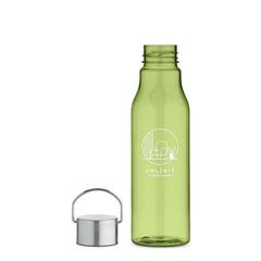 Vue Bouteille en RPET 600 ml - Vernal de couleur vert| Krokrodeal
