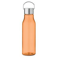 Vue Bouteille en RPET 600 ml - Vernal de couleur orange| Krokrodeal