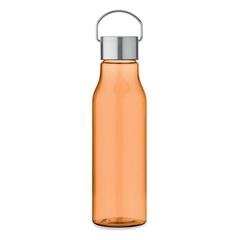 Vue Bouteille en RPET 600 ml - Vernal de couleur orange| Krokrodeal
