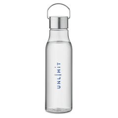 Vue Bouteille en RPET 600 ml - Vernal de couleur blanc| Krokrodeal