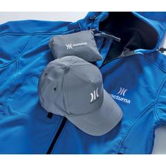 Vue Casquette baseball réfléchissan - Rays de couleur gris| Krokrodeal