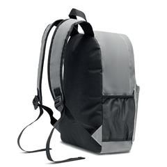 Vue Sac à dos réfléchissant 190T - Bright backpack de couleur gris| Krokrodeal