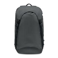 Vue Sac à dos Polyester 190T - Eiger de couleur noir| Krokrodeal