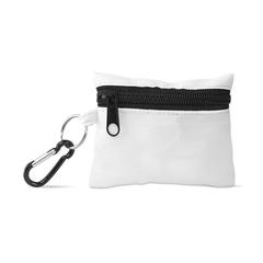 Vue Trousse de secours mousqueton - Minidoc de couleur blanc| Krokrodeal