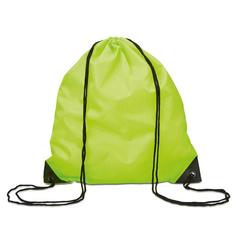 Vue Sac à dos polyester - Shoop de couleur vert| Krokrodeal