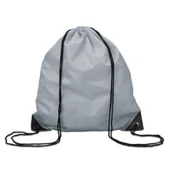 Vue Sac à dos polyester - Shoop de couleur gris| Krokrodeal