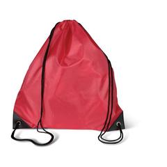 Vue Sac à dos polyester - Shoop de couleur rouge| Krokrodeal