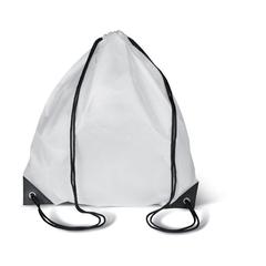 Vue Sac à dos polyester - Shoop de couleur blanc| Krokrodeal