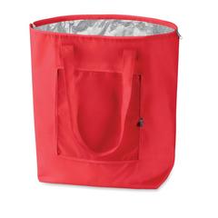 Vue Sac sisotherme pliable. - Plicool de couleur rouge| Krokrodeal