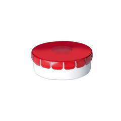 Vue Boîte menthes sans sucre - Minto de couleur rouge| Krokrodeal