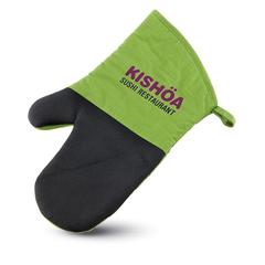 Vue Gant de cuisine - Neokit de couleur vert| Krokrodeal