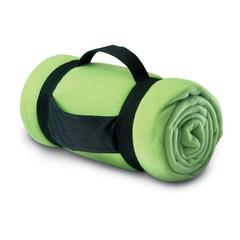 Vue Couverture polaire - Stavenger de couleur vert| Krokrodeal