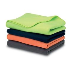 Vue Couverture polaire - Stavenger de couleur vert| Krokrodeal