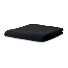 Vue Couverture polaire - Stavenger de couleur noir| Krokrodeal