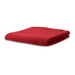 Vue Couverture polaire - Stavenger de couleur rouge| Krokrodeal