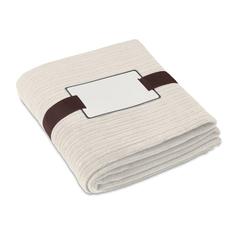 Vue Couverture polaire 240 gr/m² - Cap code de couleur marron| Krokrodeal