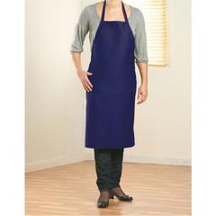 Vue Tablier coton - Kitab de couleur bleu| Krokrodeal