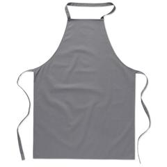 Vue Tablier coton - Kitab de couleur gris| Krokrodeal