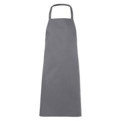 Vue Tablier coton - Kitab de couleur gris| Krokrodeal