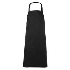 Vue Tablier coton - Kitab de couleur noir| Krokrodeal