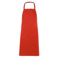 Vue Tablier coton - Kitab de couleur rouge| Krokrodeal