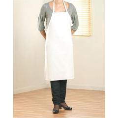 Vue Tablier coton - Kitab de couleur blanc| Krokrodeal